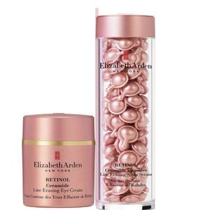 Elizabeth Arden Retinol Ceramide Serum Capsules + Line Erasing Eye Cream15ml